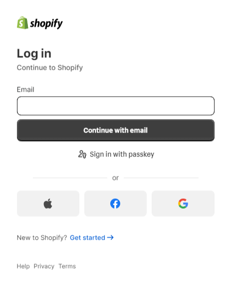 Shopify Admin Login Tutorial