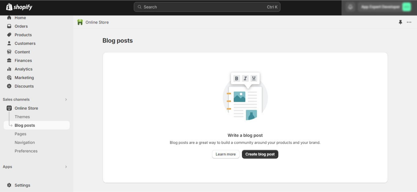 Blog posts