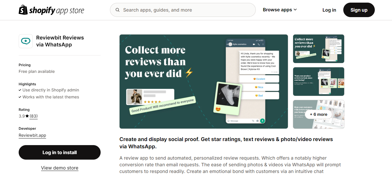 Reviewbit WhatsApp Reviews