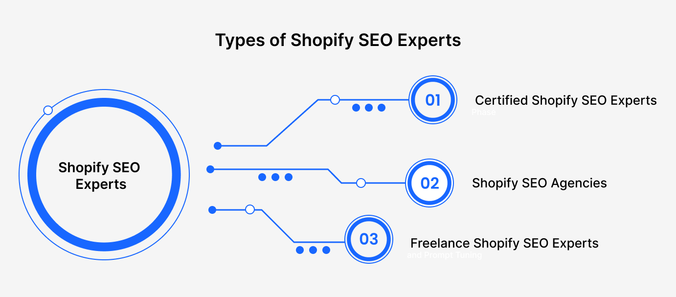 Types of shopify experts