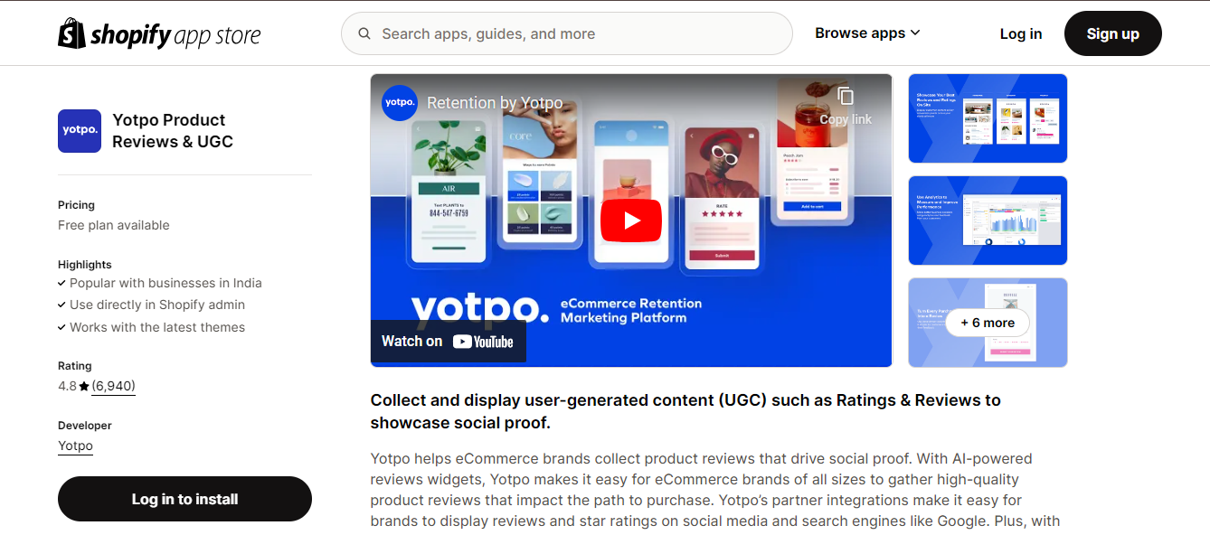 Yotpo Product Reviews