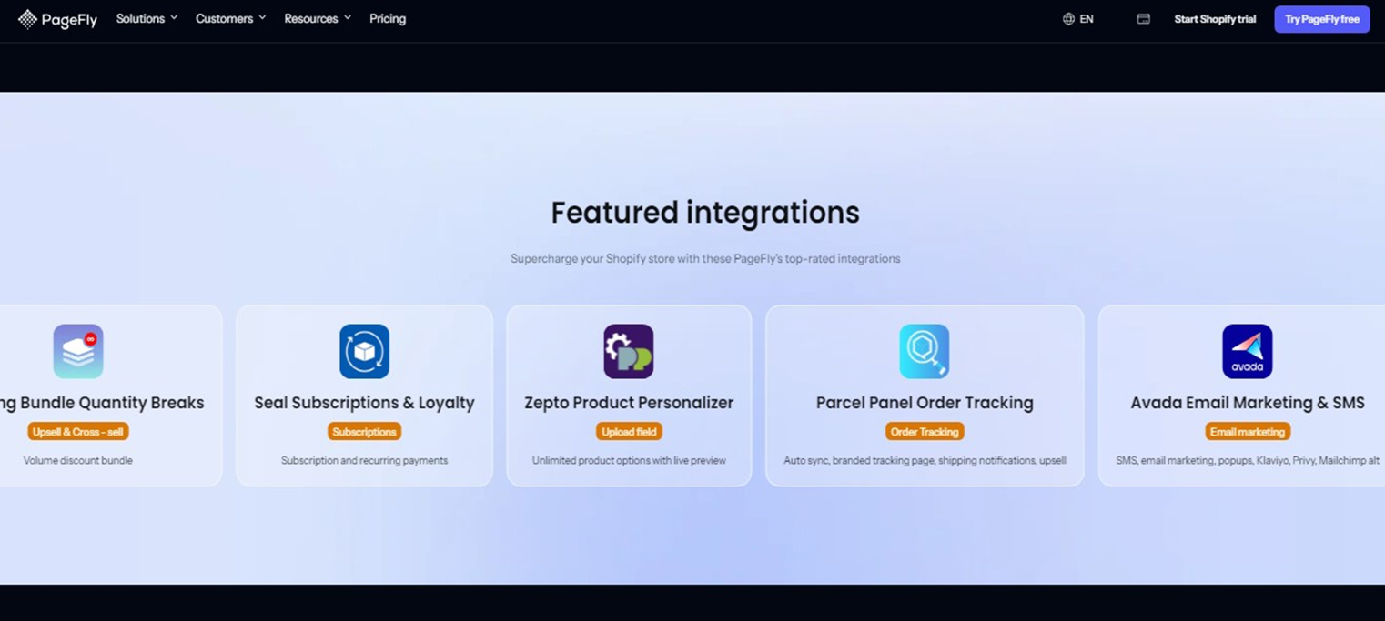 Integrations 