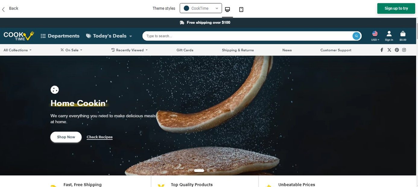 Shopify Themes ShowTime